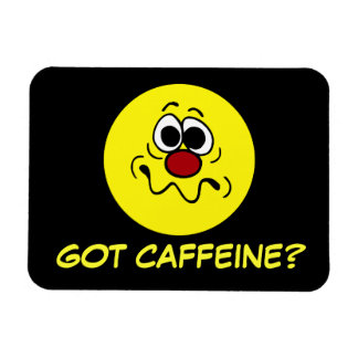 麻薬中毒の顔不平 マグネット