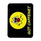 麻薬中毒の顔不平 マグネット (縦)