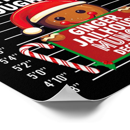 麻薬密売ジンジャージャイルハウスクリスマスジンジャー ポスター (角)