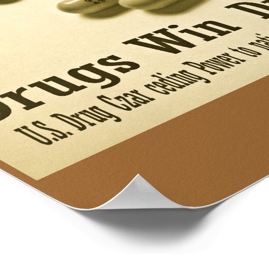 麻薬戦争 ポスター (角)