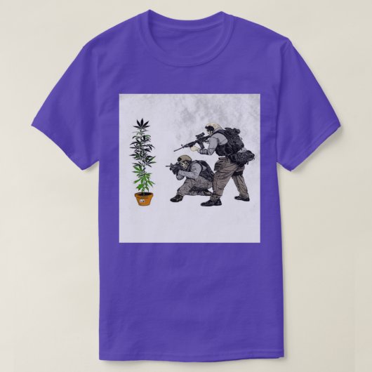 麻薬戦争 Tシャツ (デザイン正面)