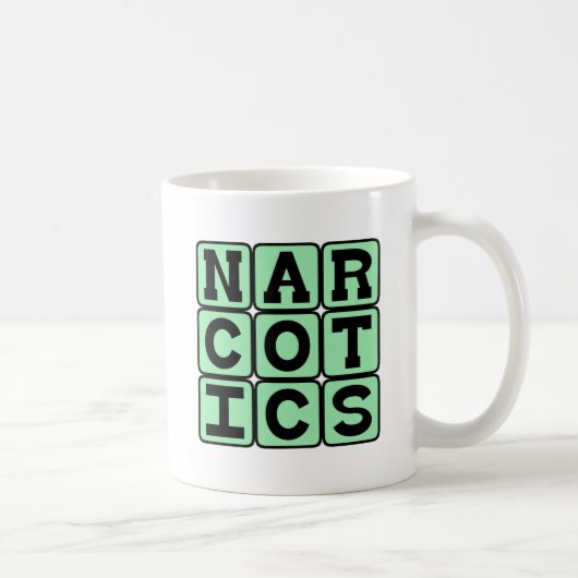 麻薬・ドラッグ コーヒーマグカップ (右)