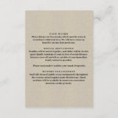 麻袋青花梅森罐安全対策 エンクロージャーカード (裏面)