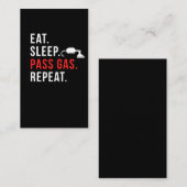 麻酔おもしろい科医麻酔ナースガスパス 名刺 (正面/裏面)