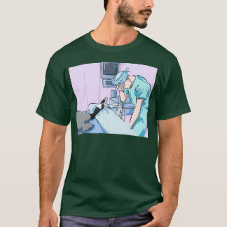 麻酔がガチョウを引っ張った Tシャツ