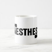 麻酔のコーヒー最初マグ コーヒーマグカップ (中央)