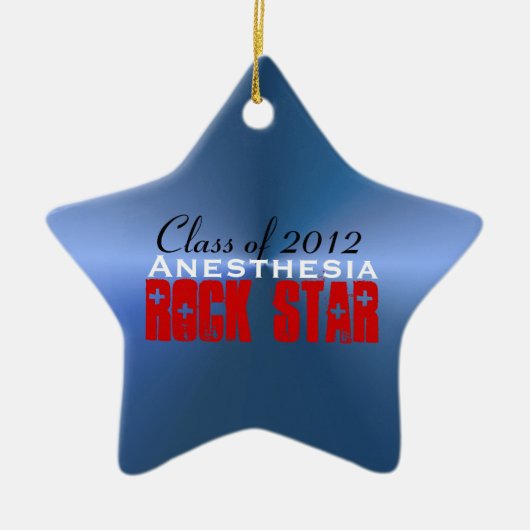 麻酔のロックスター セラミックオーナメント (正面)