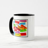 麻酔の生命 マグカップ (正面左)