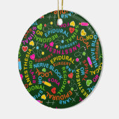 麻酔の種類 セラミックオーナメント (左)