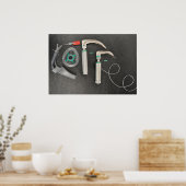 麻酔コーヒー2ポスター ポスター (キッチン)