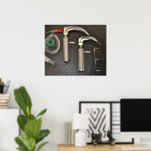 麻酔剤用コーヒーポスター ポスター (ホームオフィス)