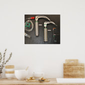 麻酔剤用コーヒーポスター ポスター (キッチン)