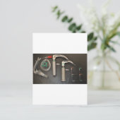 麻酔剤用コーヒー ポストカード (スタンド正面)