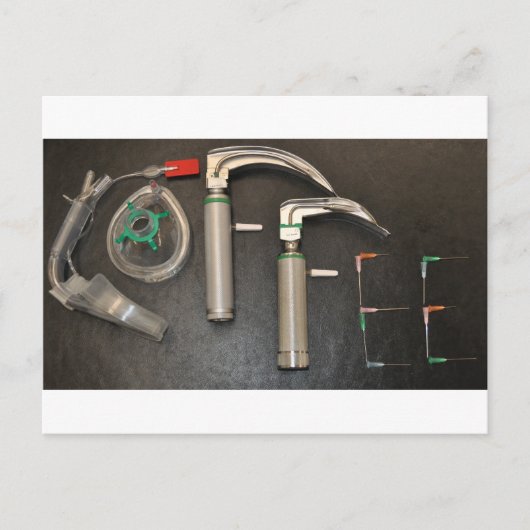 麻酔剤用コーヒー ポストカード (正面)