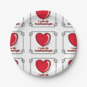 麻酔医 ペーパープレート (正面)