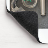 麻酔士のためのコーヒー マウスパッド (コーナー)