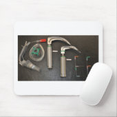 麻酔士のためのコーヒー マウスパッド (マウス)