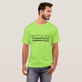 麻酔士のTシャツ Tシャツ (正面フル)