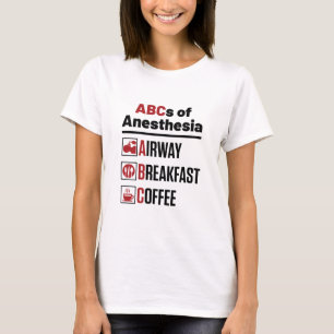 麻酔専門医の麻酔専門医ナース おもしろい Tシャツ