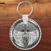 麻酔専門医カドゥセウス・キーチェーン キーホルダー (正面)
