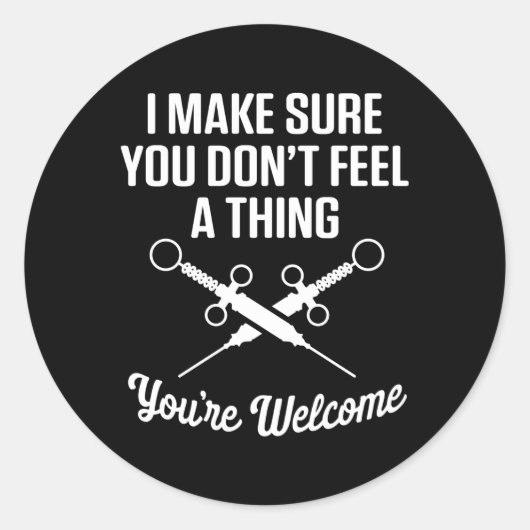 麻酔専門医ナース麻酔学M ラウンドシール (正面)