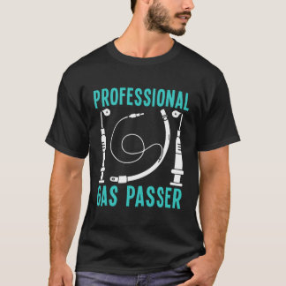 麻酔専門医プロフェッショナルガスP Tシャツ