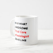 麻酔専門医気には批判的素晴らし、 コーヒーマグカップ (正面左)