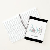 麻酔用スパイラルノート ノートブック (内部)