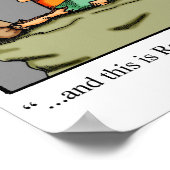 麻酔科おもしろい学者ポスター ポスター (角)