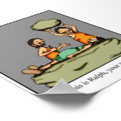 麻酔科おもしろい学者ユーモアのポスターギフト ポスター (角)