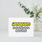 麻酔科クール学者…Kids of Med World ポストカード (スタンド正面)