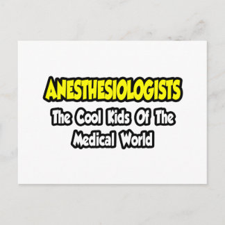 麻酔科クール学者…Kids of Med World ポストカード