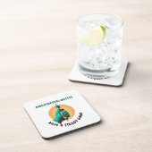 麻酔科医は手を握っている、麻酔 コースター (右側)