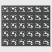 麻酔科医麻酔ナースガス ラッピングペーパー (フラット)