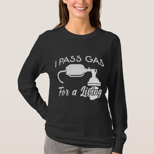 麻酔科医麻酔ナースガス Tシャツ (正面)