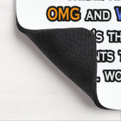 麻酔科医…OMG WTFロール マウスパッド (コーナー)