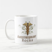 麻酔科学はマグを揺すります コーヒーマグカップ (左)