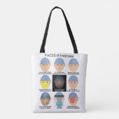 麻酔顔 トートバッグ (裏面)