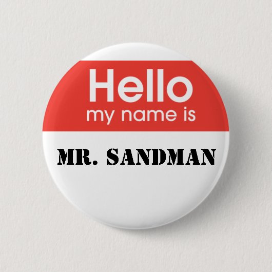 麻酔 缶バッジ (正面)