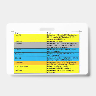 麻酔IV Meddsバッジバディ バッジ