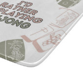 麻雀おもしろい カッティングボード (角)