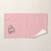 麻雀おもしろい バスタオルセット (ハンドタオル)