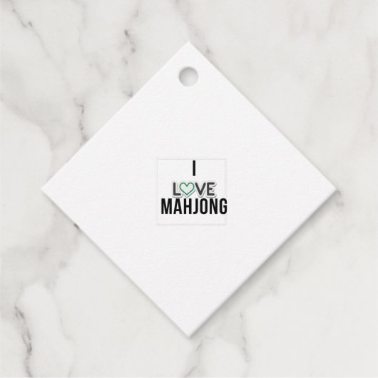 麻雀が大好き フェイバータグ (正面)