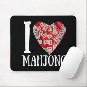 麻雀が大好き |麻雀おもしろい| マウスパッド (マウス)
