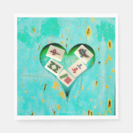 麻雀が私のハートナプキンを満たす スタンダードランチョンナプキン