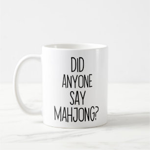 麻雀って言った人は? おもしろいmah-jogg コーヒーマグカップ