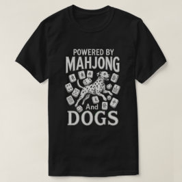 麻雀とダルメシアン犬好きへのギフト Tシャツ
