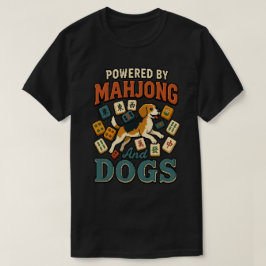 麻雀とビーグルに魅せられて: ピクセルアートの犬好きデザイン Tシャツ