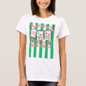 麻雀と私のマージャン女子たち, かわいい麻雀 Tシャツ (正面)