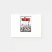 麻雀のジョーカーのロゴ ポストイット (正面)